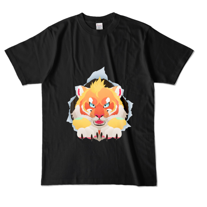 カラーTシャツ - L - ブラック (濃色)