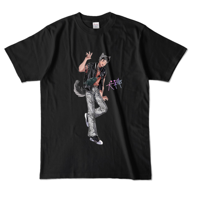カラーTシャツ - L - ブラック (濃色)