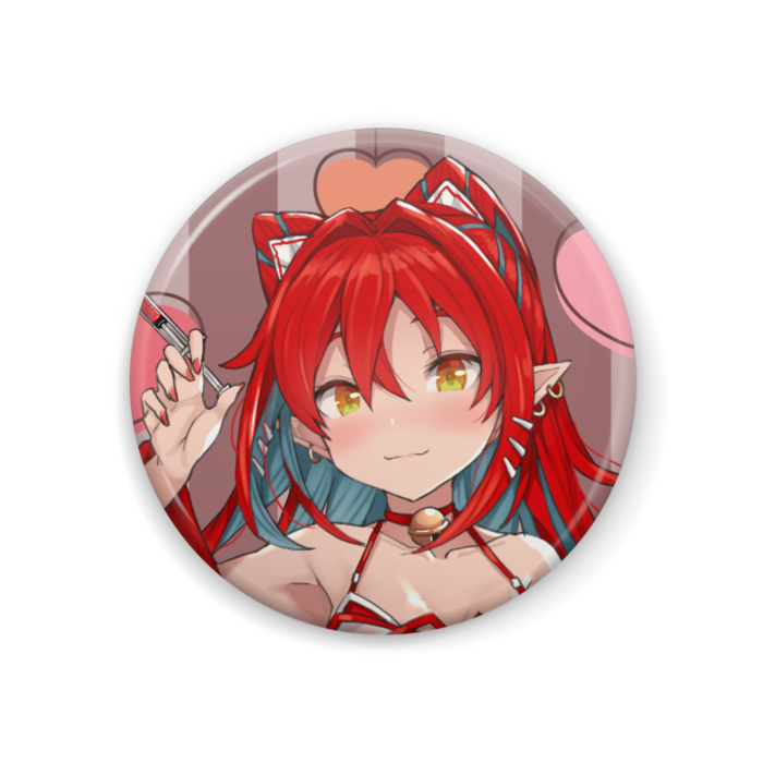 缶バッジ（注射器）