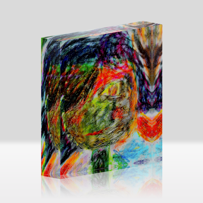 アクリルブロック - 100x100mm(1)