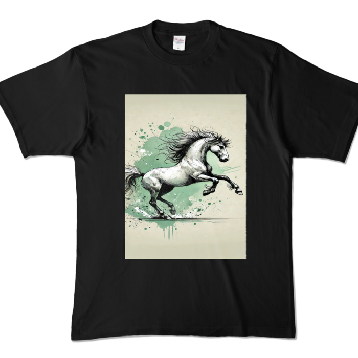 カラーTシャツ - XL - ブラック (濃色)