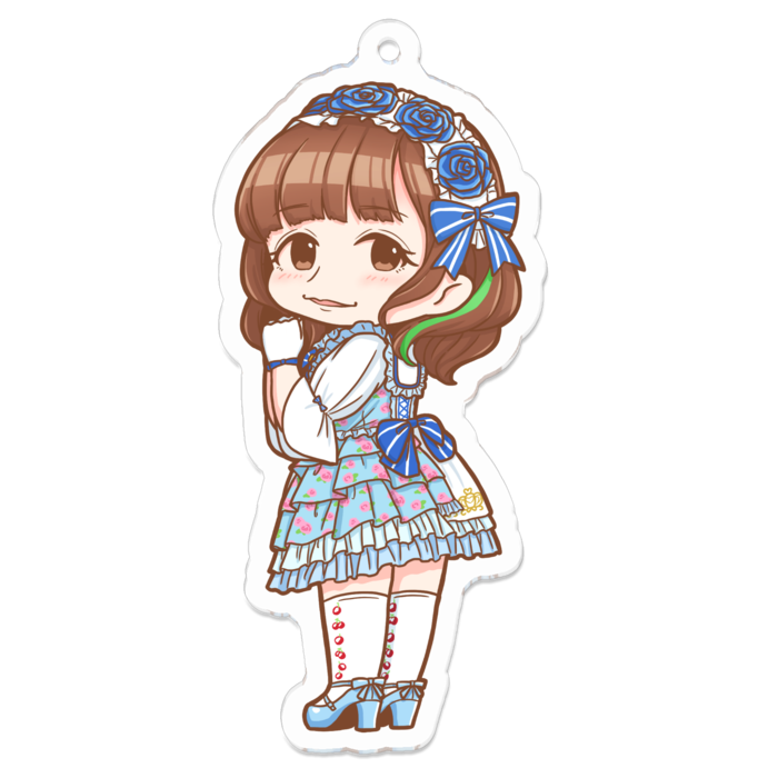 アクリルキーホルダー - 70 x 70 (mm)