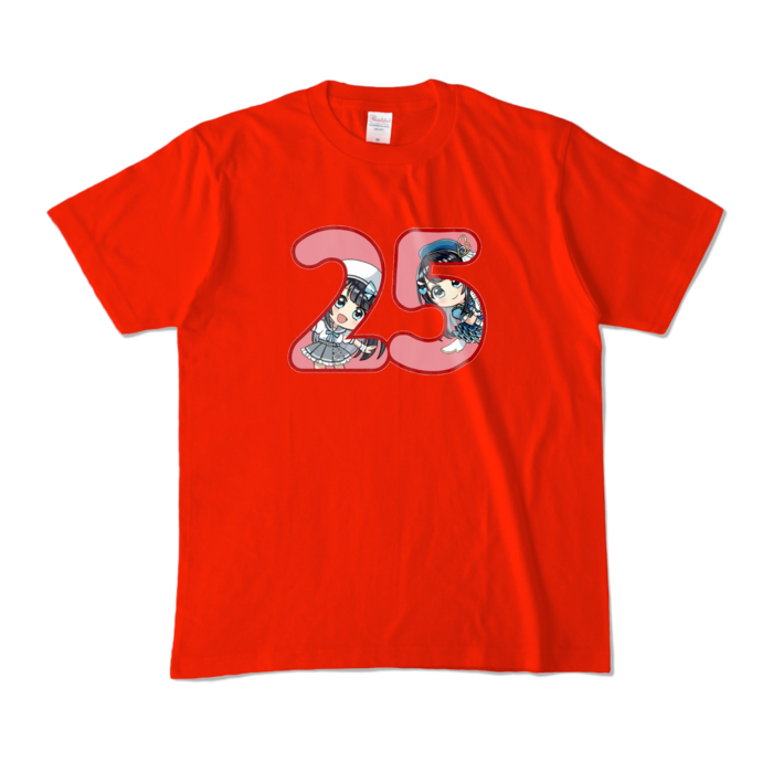 カラーTシャツ - M - レッド (濃色)