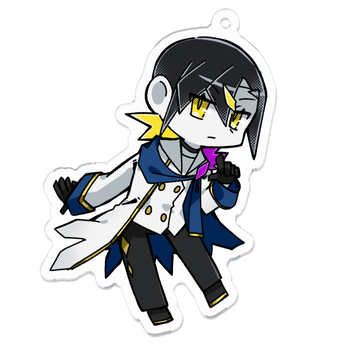 アクリルキーホルダー - 70 x 70 (mm)