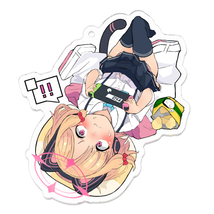 アクリルキーホルダー（コーティング） - 70 x 70 (mm)