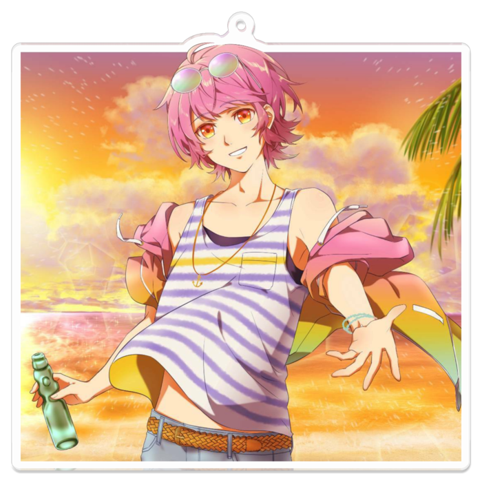 アクリルキーホルダー - 100 x 100 (mm)