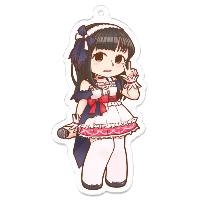 アクリルキーホルダー - 70 x 70 (mm)