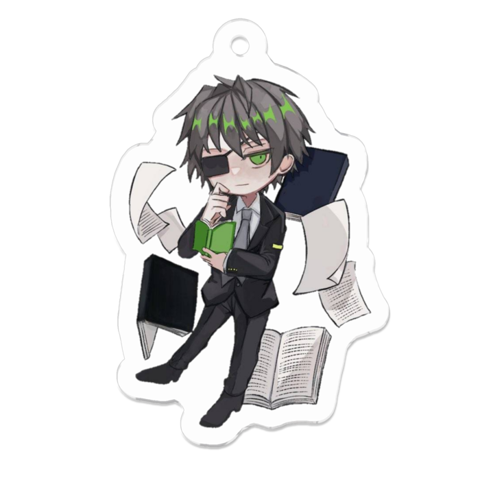 アクリルキーホルダー - 50 x 50 (mm)