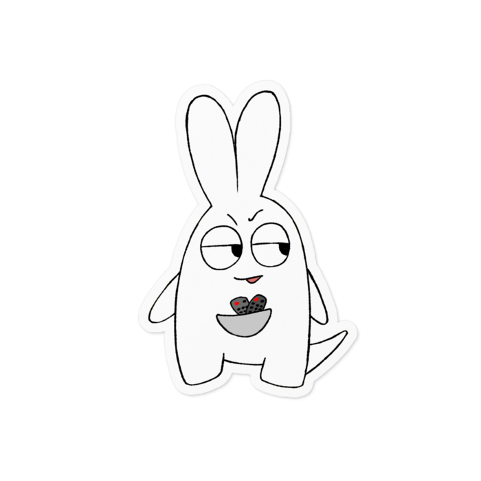 ステッカー - 100 x 100 (mm)