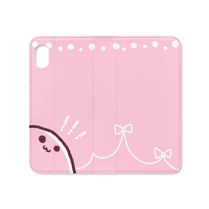 手帳型iPhoneケース（ベルトなし） - iPhone XR - ストラップ穴 なし