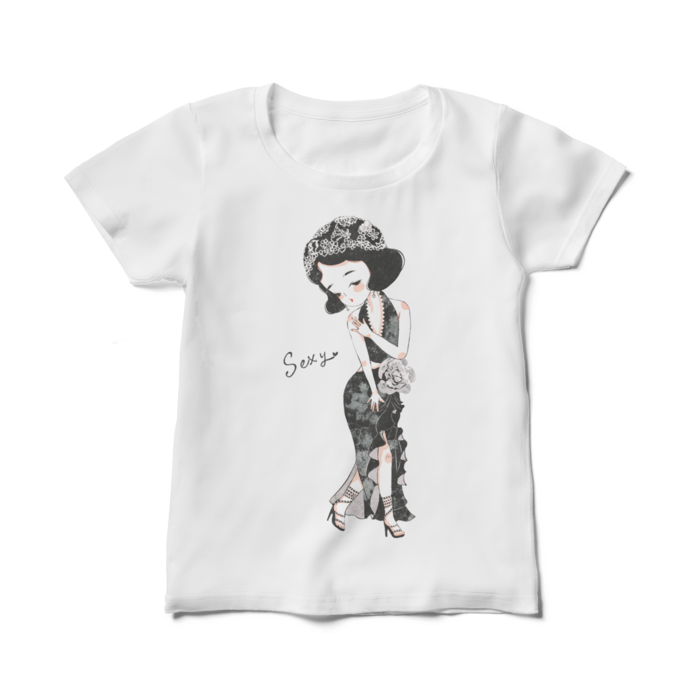 レディースTシャツ - M - 白
