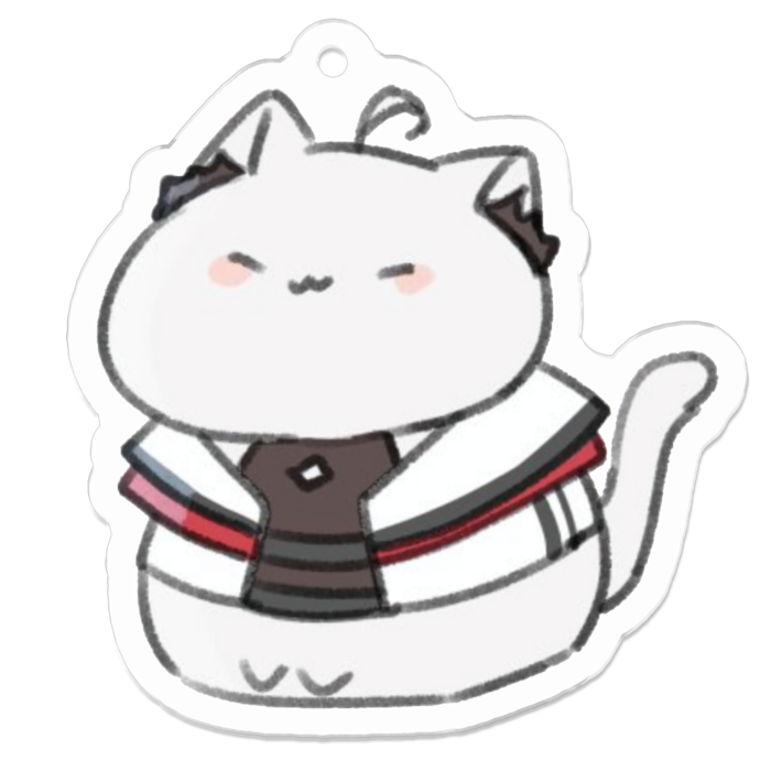 アクリルキーホルダー - 50 x 50 (mm)