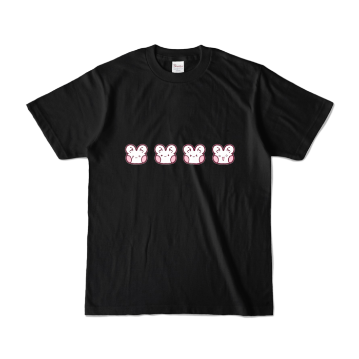 カラーTシャツ - S - ブラック (濃色)