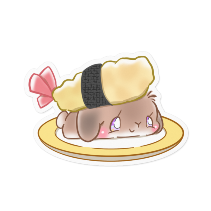 ステッカー - 100 x 100 (mm)