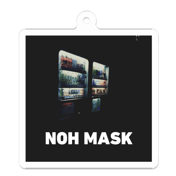 “NOH MASK” アクリルキーホルダー - 50 x 50 (mm)
