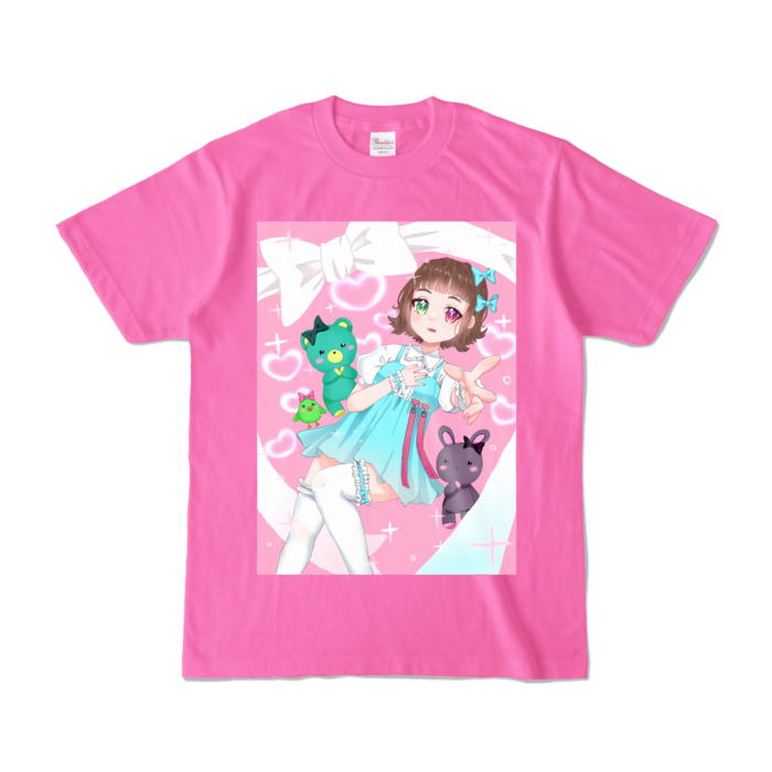 カラーTシャツ - S - ピンク (濃色)