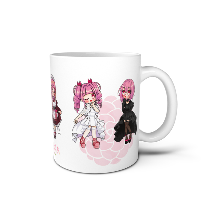 マグカップ - 直径 8 cm / 高さ 9.5 cm