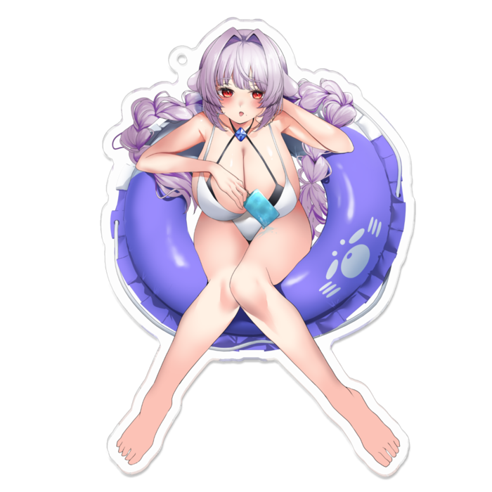 アクリルキーホルダー - 100 x 100 (mm)