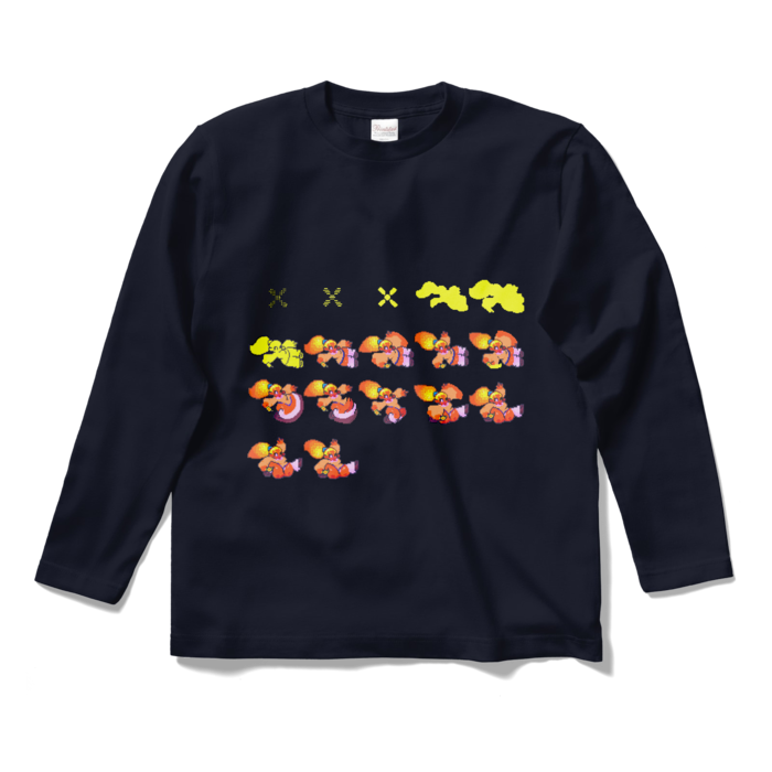 ロングスリーブTシャツ - S - ネイビー