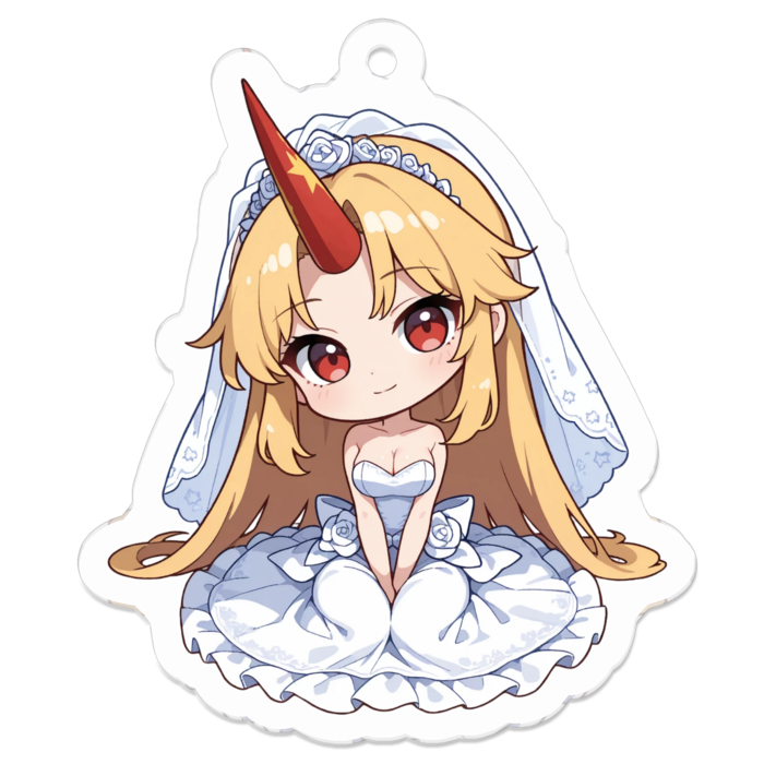 アクリルキーホルダー - 50 x 50 (mm)(キャラのみ)