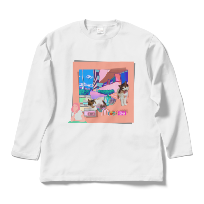 ロングスリーブTシャツ - L - ホワイト
