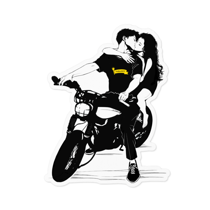 ステッカー - 100 x 100 (mm)