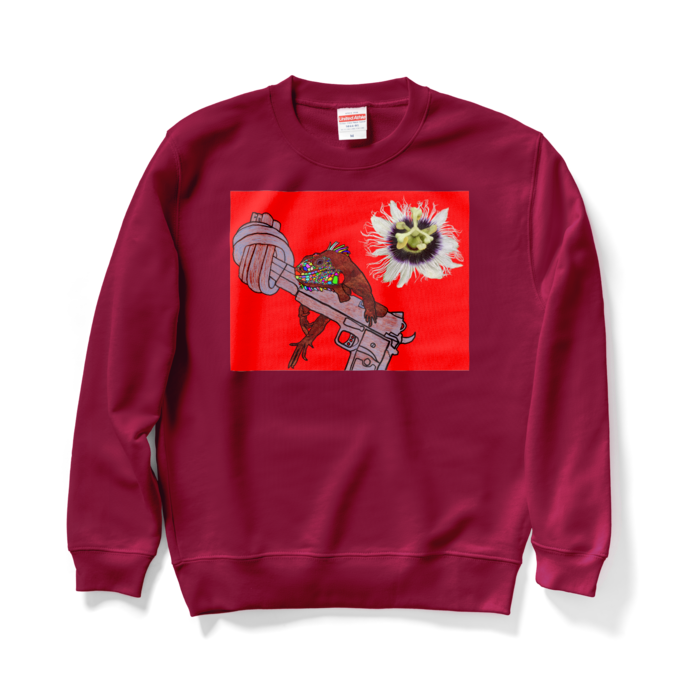 スウェット - M - バーガンディ