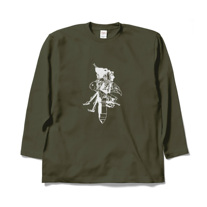 ロングスリーブTシャツ - XL - アーミーグリーン