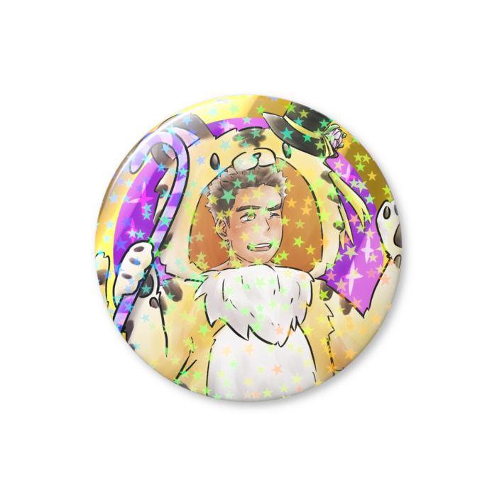 ホログラム缶バッジ - 56mm