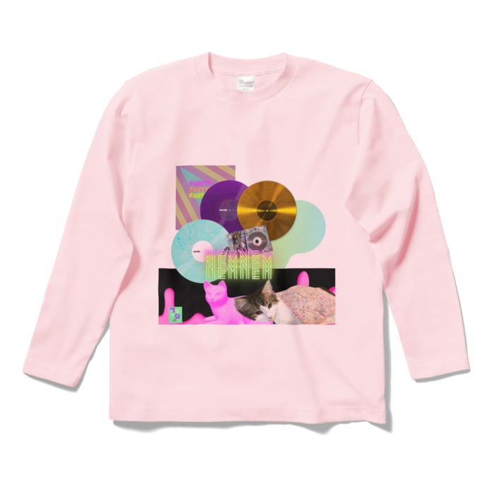 ロングスリーブTシャツ - S - ライトピンク