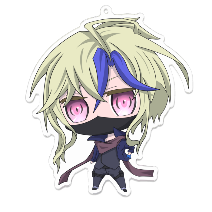 アクリルキーホルダー - 100 x 100 (mm)