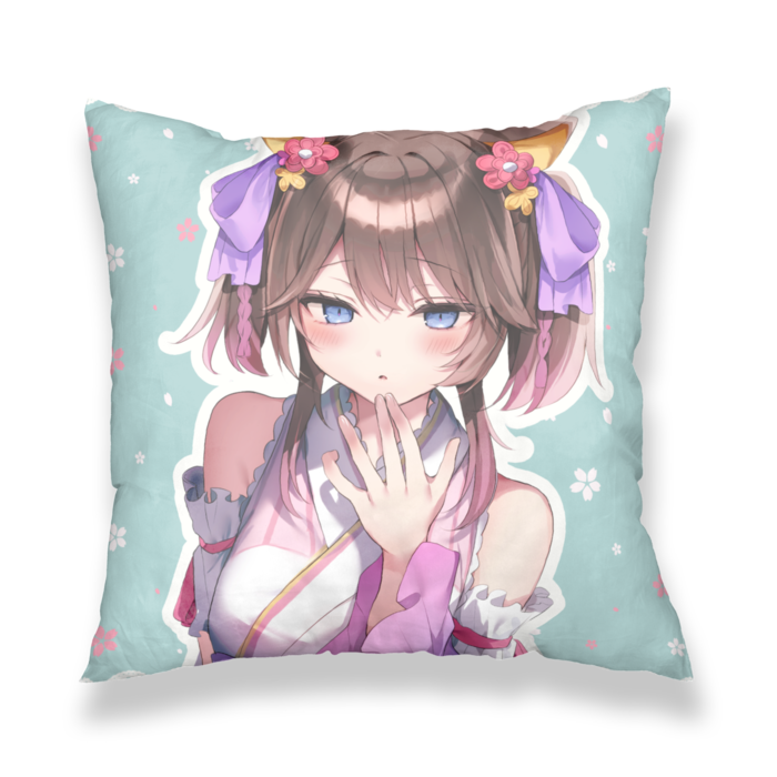 クッションカバー - 450x450(mm)(ブルー×イエロー)