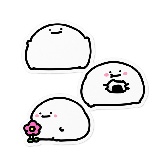 ステッカー - 100 x 100 (mm)