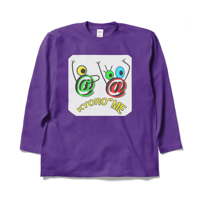 ロングスリーブTシャツ - XL - パープル