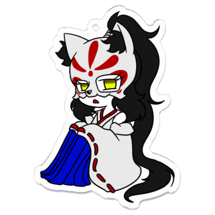 アクリルキーホルダー - 70 x 70 (mm)