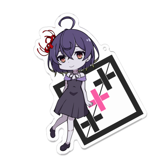 アクリルキーホルダー - 100 x 100 (mm)