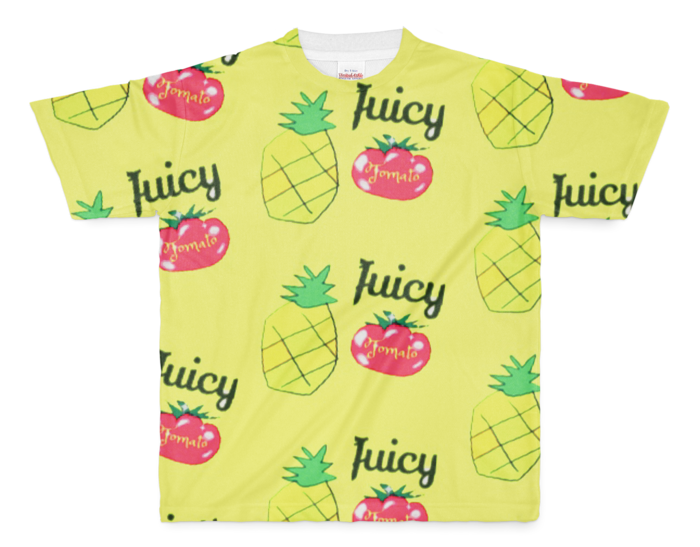 フルグラフィックTシャツ - M - 正面印刷のみ