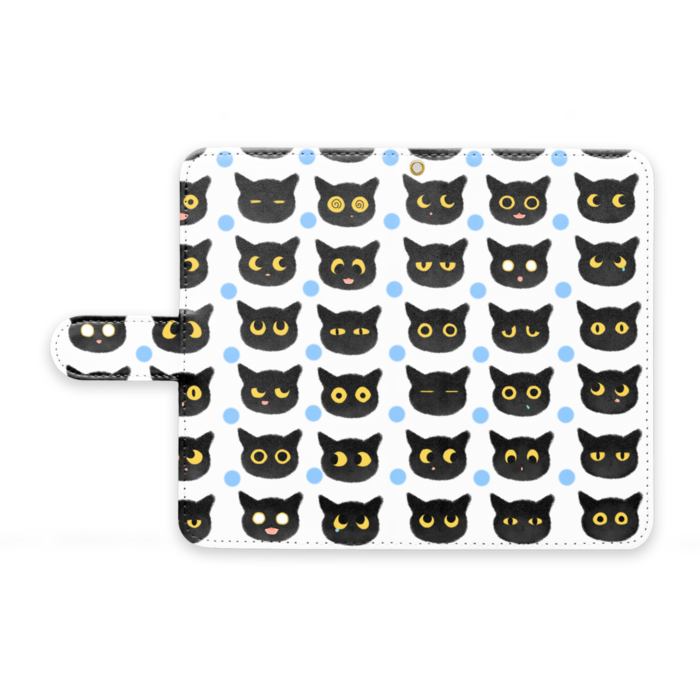 手帳型Androidケース - M - ストラップ穴 あり