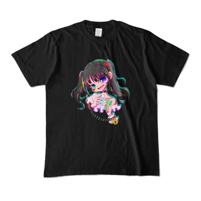 カラーTシャツ - M - ブラック (濃色)
