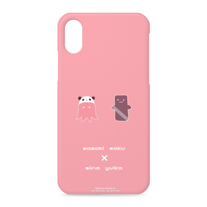 iPhoneケース - iPhone XS / X - 側面あり ピンク