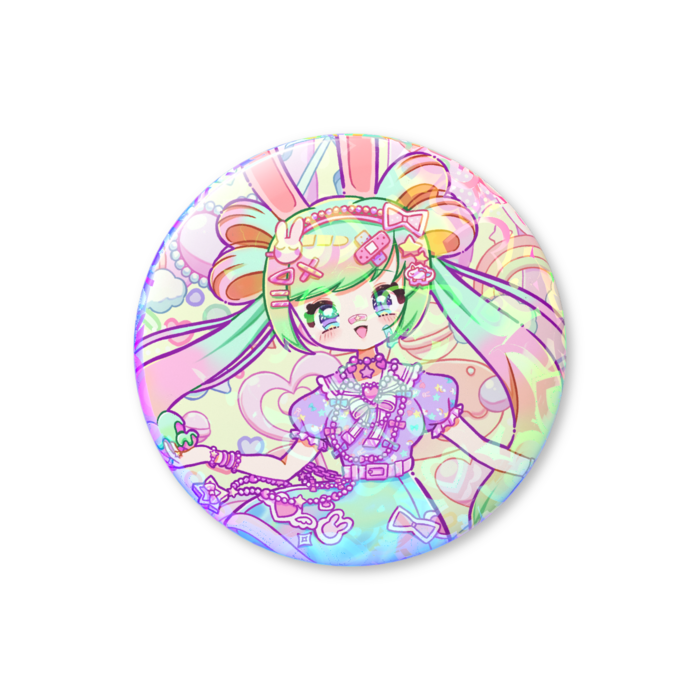 ホログラム缶バッジ - 25mm