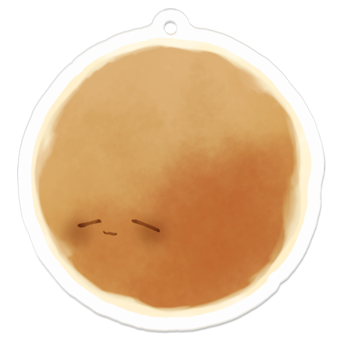 アクリルキーホルダー（コーティング） - 50 x 50 (mm)