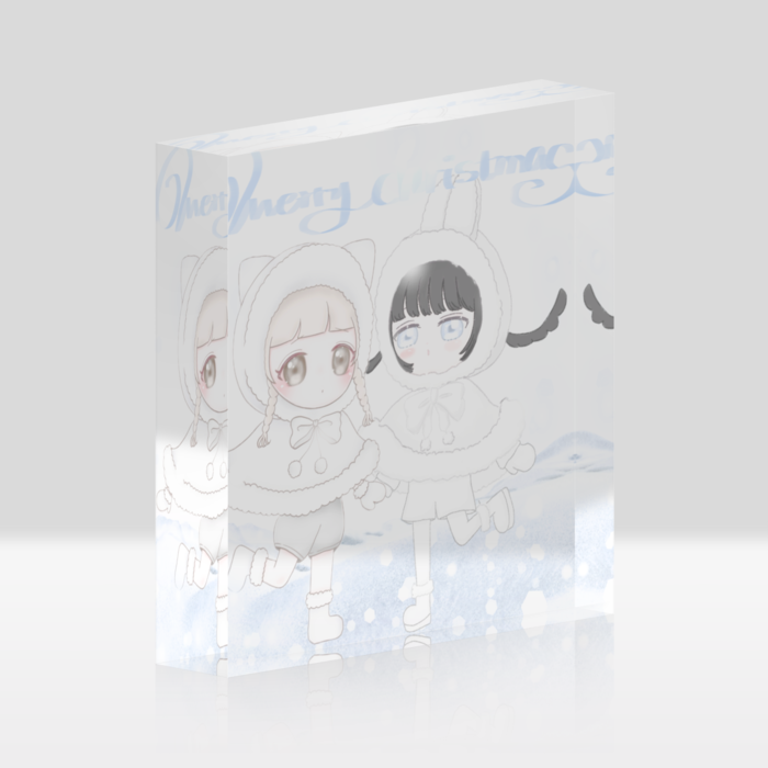 アクリルブロック - 100x100mm