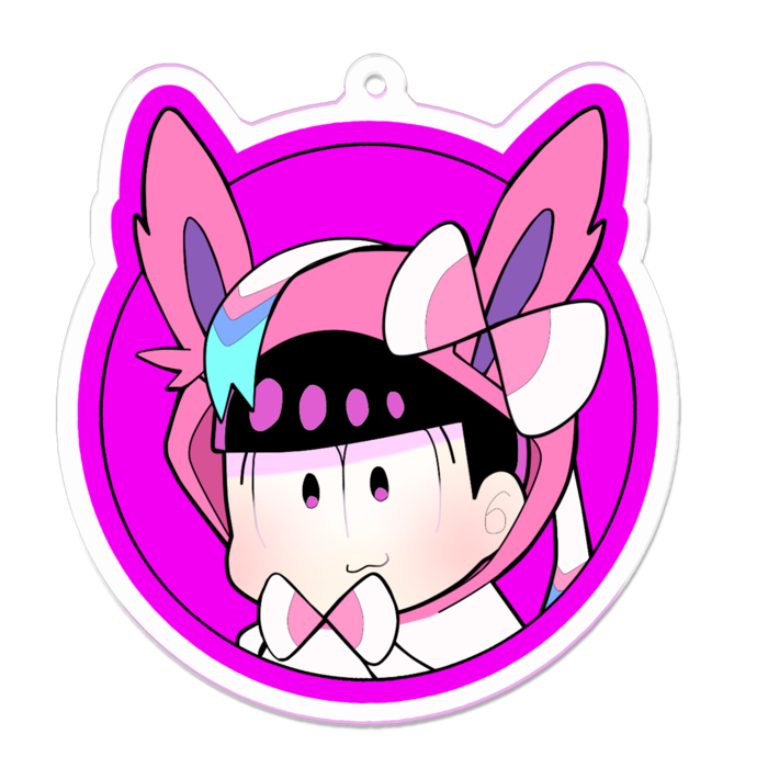 アクリルキーホルダー - 70 x 70 (mm)