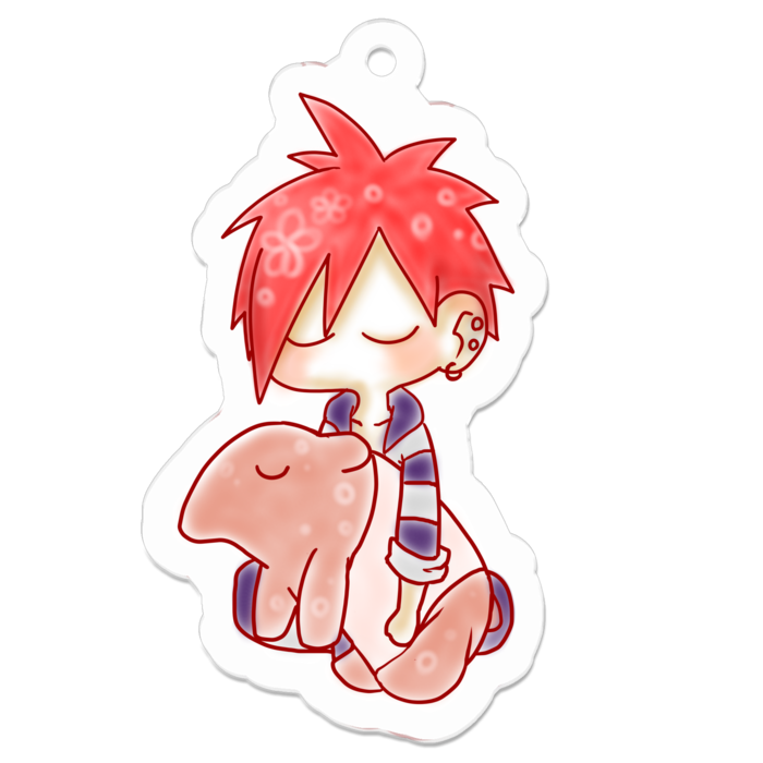 アクリルキーホルダー - 50 x 50 (mm)