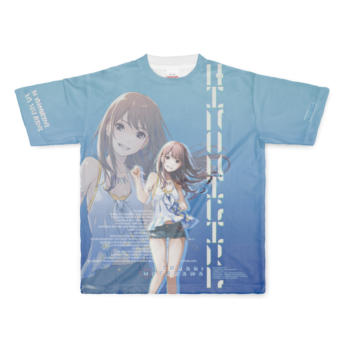 フルグラフィックTシャツ - L - 正面印刷のみ