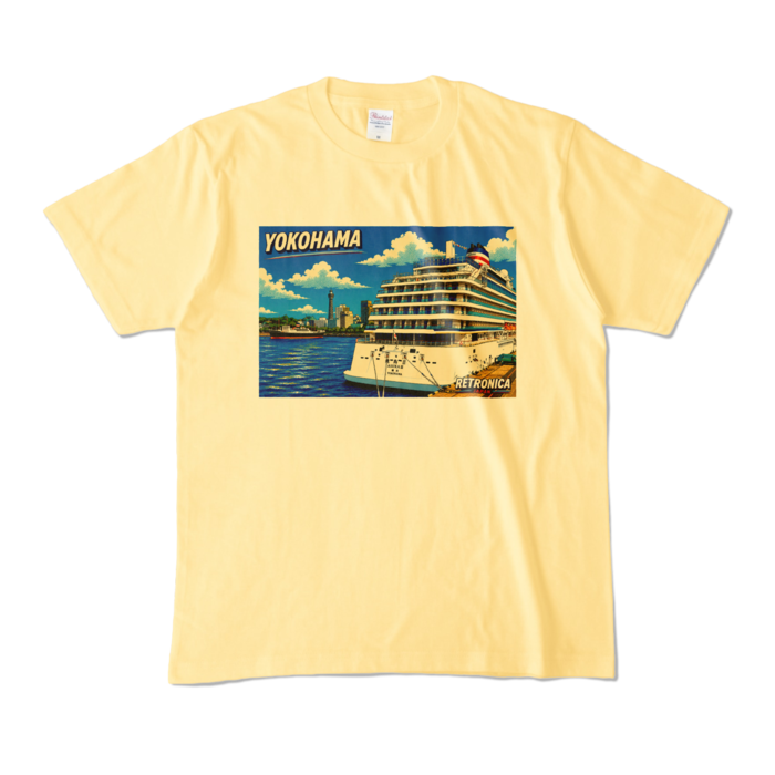 カラーTシャツ - M - ライトイエロー (淡色)