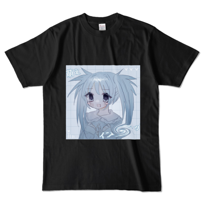 カラーTシャツ - L - ブラック (濃色)