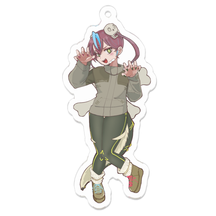 アクリルキーホルダー - 70 x 70 (mm)