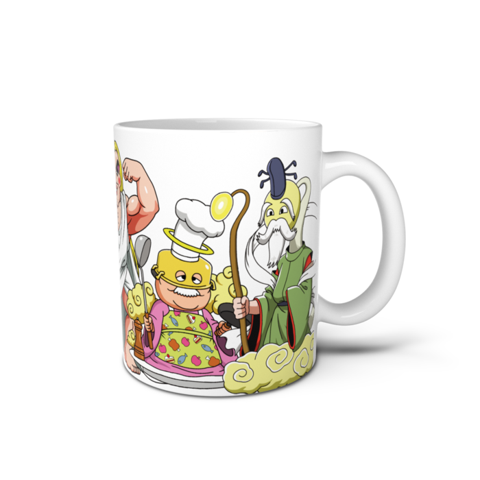 マグカップ - 直径 8 cm / 高さ 9.5 cm